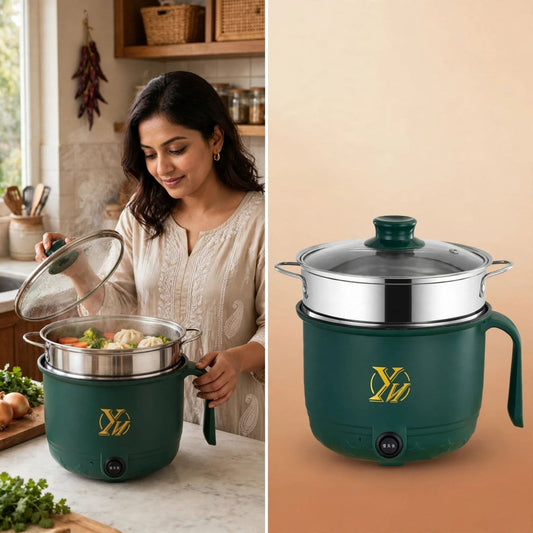 Electric Panci Non-stick Mini Rice Cooker 1.8 L