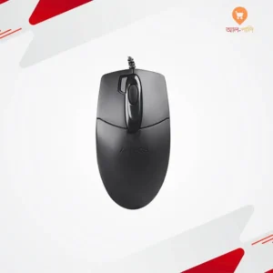 A4TECH OP-730D 2X Click Optical Wired Mouse Black