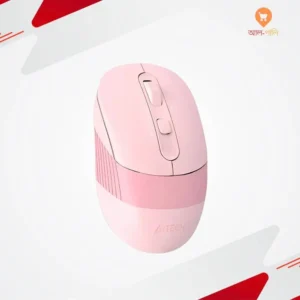 A4TECH Fstyler FB10CS Silent Multimode Rechargeable Best Wireless Mouse in pink color