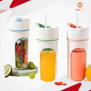 Portable Electric Juicer Machine 480ml – Random Colors