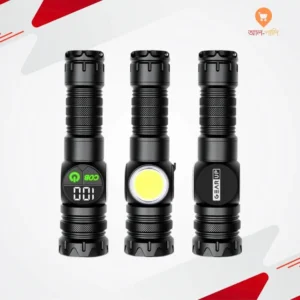 GearUP K60 Rechargeable Flashlight 10W COB + LED Torchlight