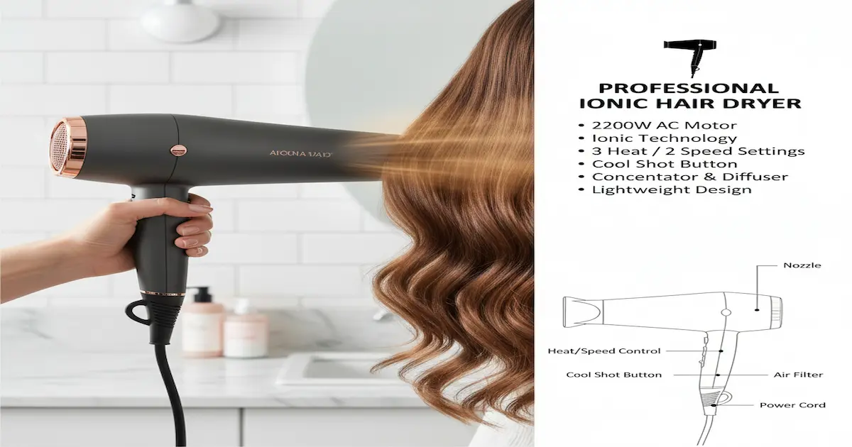 Ionic Hair dryer Review