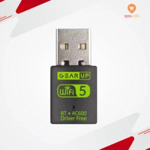 GearUP 600Mbps Dual Band WiFi + Bluetooth Adapter