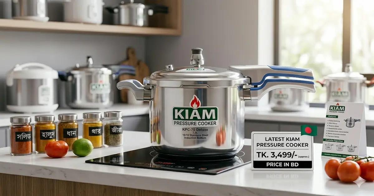 Latest Kiam Pressure Cooker price in bd
